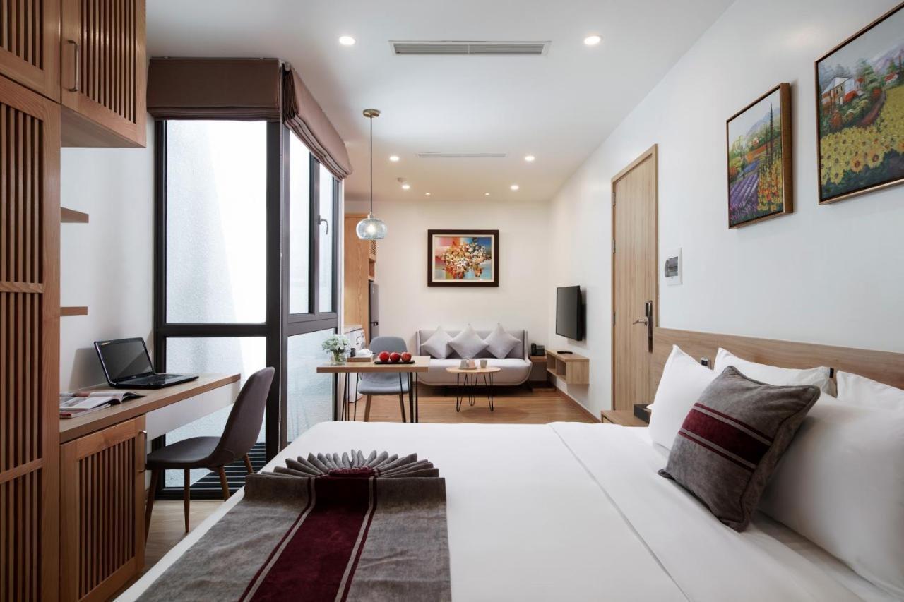 האנוי The Galaxy Home Hotel & Apartment מראה חיצוני תמונה