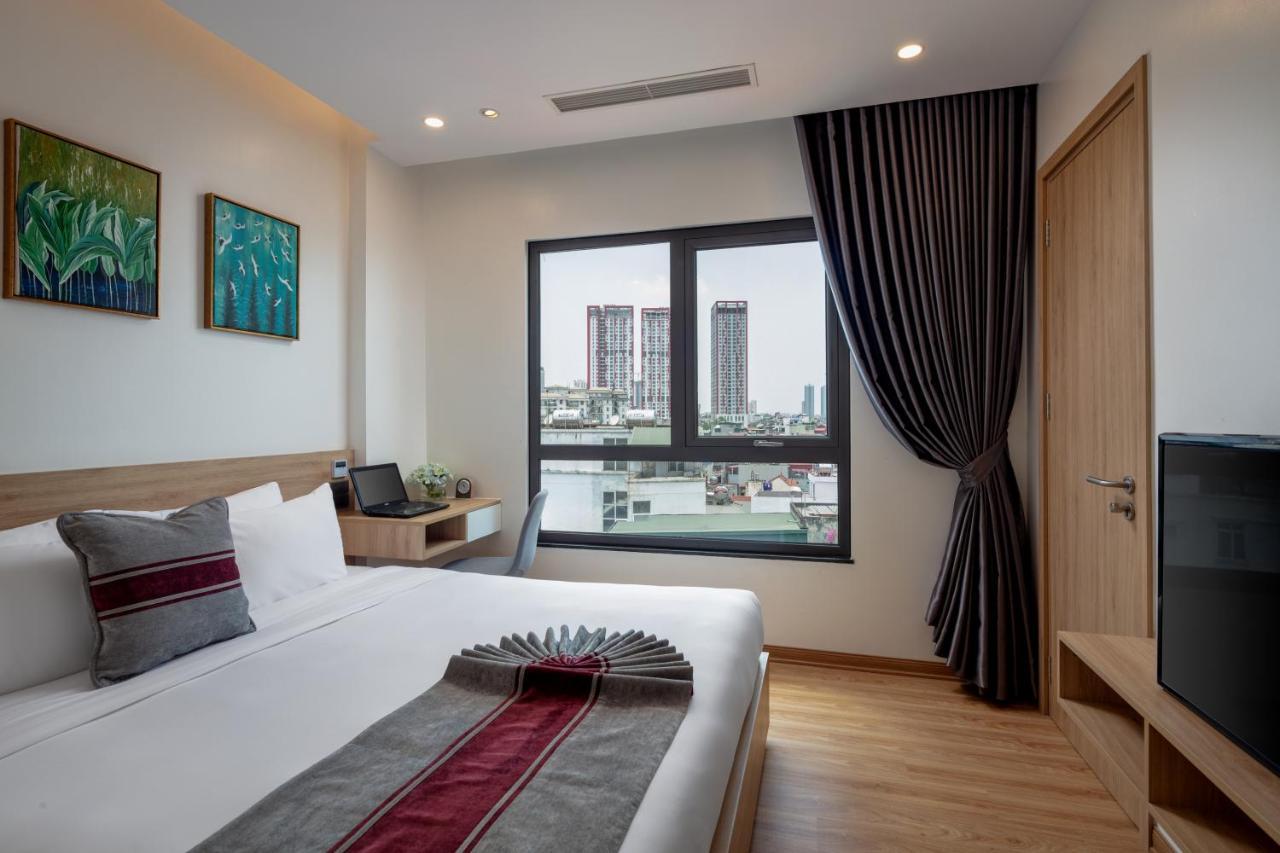 האנוי The Galaxy Home Hotel & Apartment מראה חיצוני תמונה